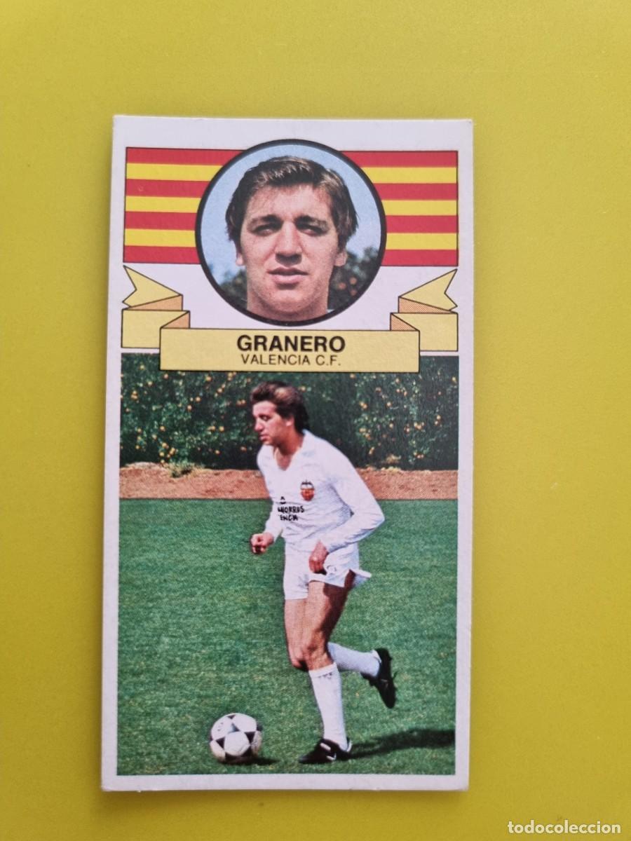 Cromos de f&uacute;tbol: CROMO LIGA ESTE 85 86 1985 1986 NUNCA PEGADO SIN PEGAR GRANERO VALENCIA AR826