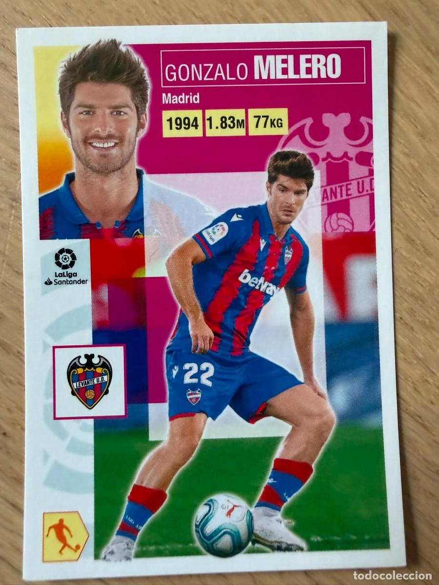 Fu&szlig;ball-Sticker: 12 GONZALO MELERO LEVANTE 20 21 2020 2021 LIGA SANTANDER COLECCIONES ESTE SIN PEGAR STICKER