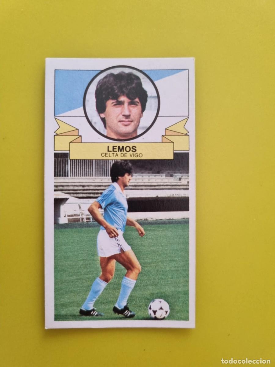 Fu&szlig;ball-Sticker: CROMO LIGA ESTE 85 86 1985 1986 NUNCA PEGADO SIN PEGAR LEMOS CELTA DE VIGO AR826