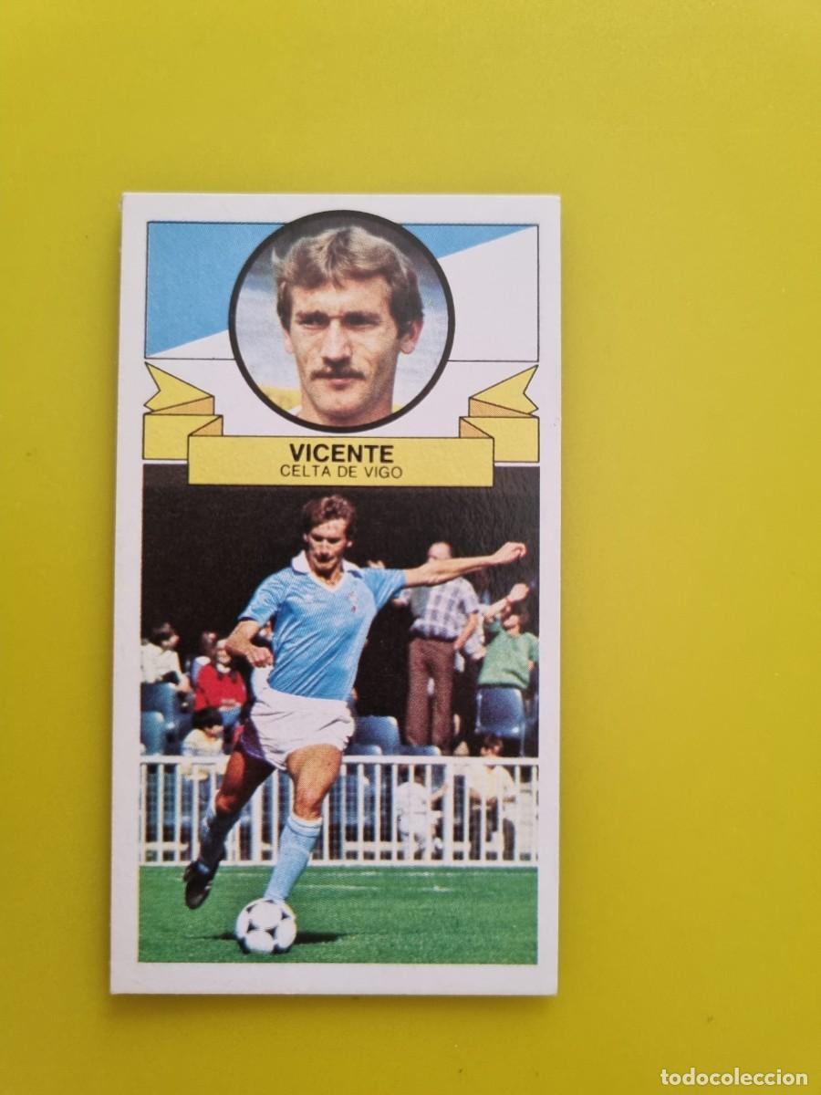 Fu&szlig;ball-Sticker: CROMO LIGA ESTE 85 86 1985 1986 NUNCA PEGADO SIN PEGAR VICENTE CELTA DE VIGO AR826