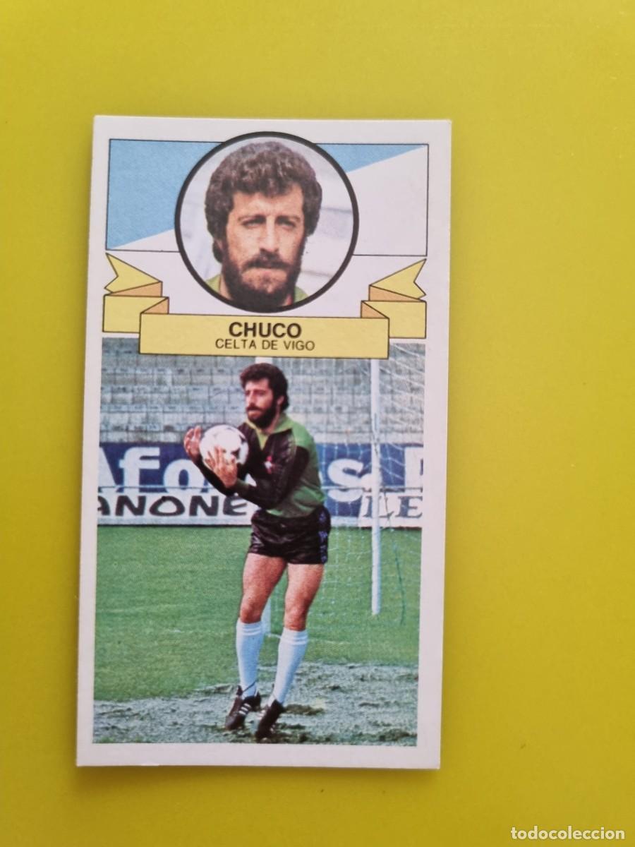Cromos de f&uacute;tbol: CROMO LIGA ESTE 85 86 1985 1986 NUNCA PEGADO SIN PEGAR CHUCO CELTA DE VIGO AR826