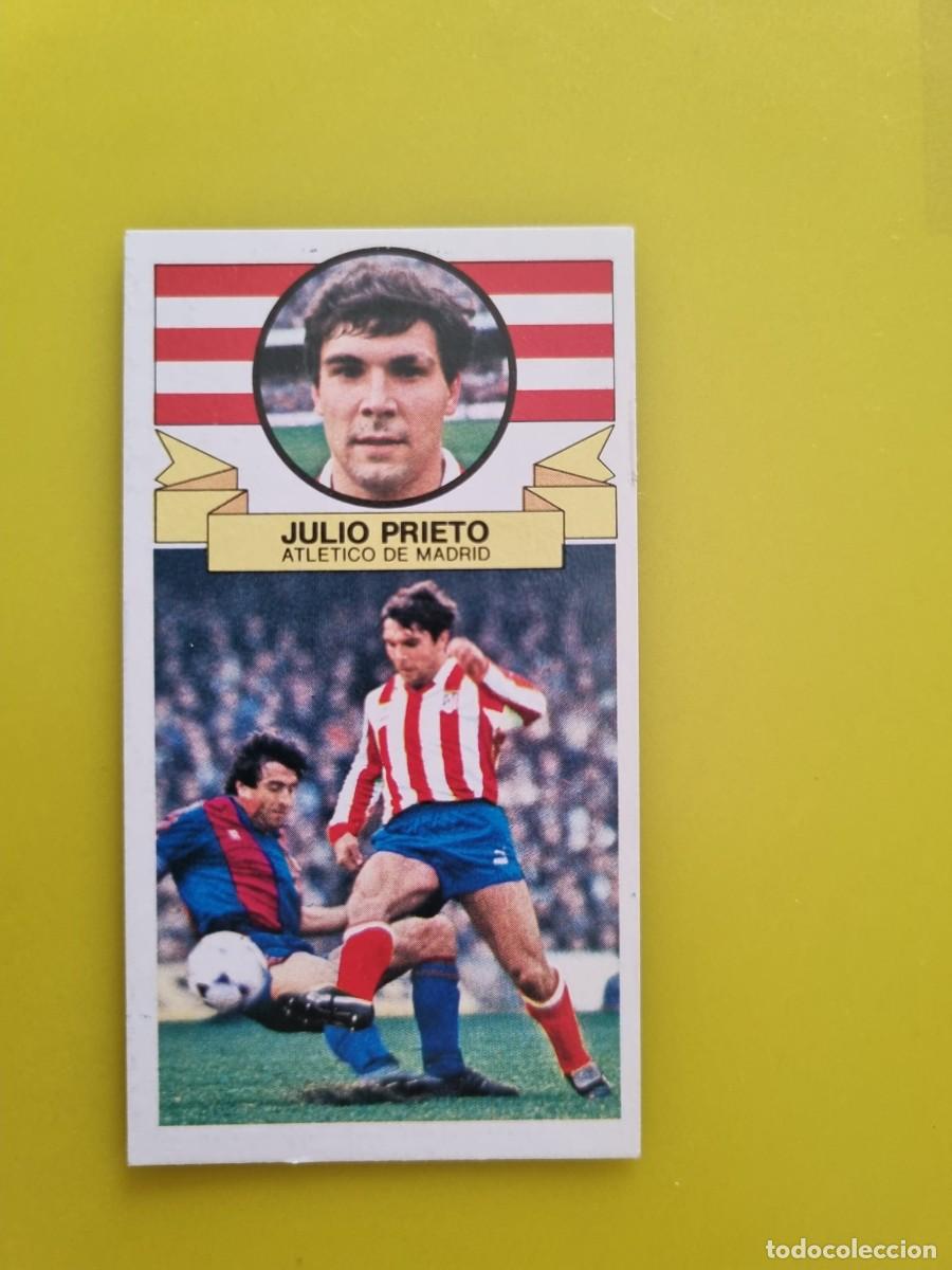 Cromos de f&uacute;tbol: CROMO LIGA ESTE 85 86 1985 1986 NUNCA PEGADO SIN PEGAR JULIO PRIETO ATL DE MADRID AR826