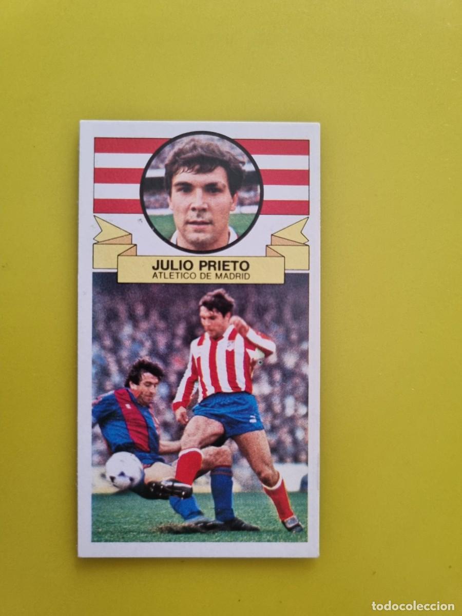 Cromos de f&uacute;tbol: CROMO LIGA ESTE 85 86 1985 1986 NUNCA PEGADO SIN PEGAR JULIO PRIETO ATL DE MADRID AR826