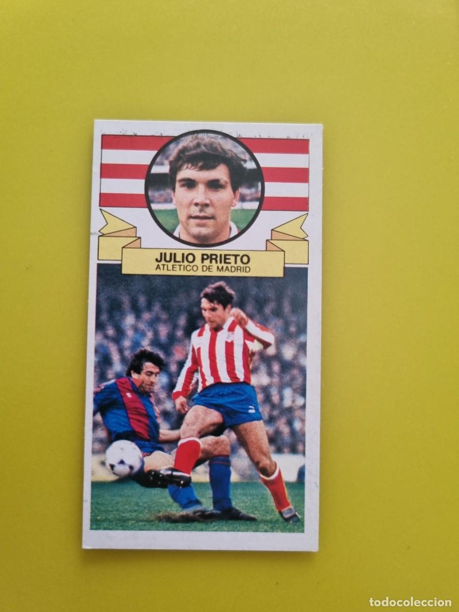 Cromos de f&uacute;tbol: CROMO LIGA ESTE 85 86 1985 1986 NUNCA PEGADO SIN PEGAR JULIO PRIETO ATL DE MADRID AR826