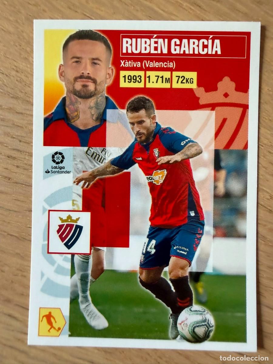 Cromos de f&uacute;tbol: 13 RUBEN GARCIA OSASUNA 20 21 2020 2021 LIGA SANTANDER COLECCIONES ESTE SIN PEGAR STICKER