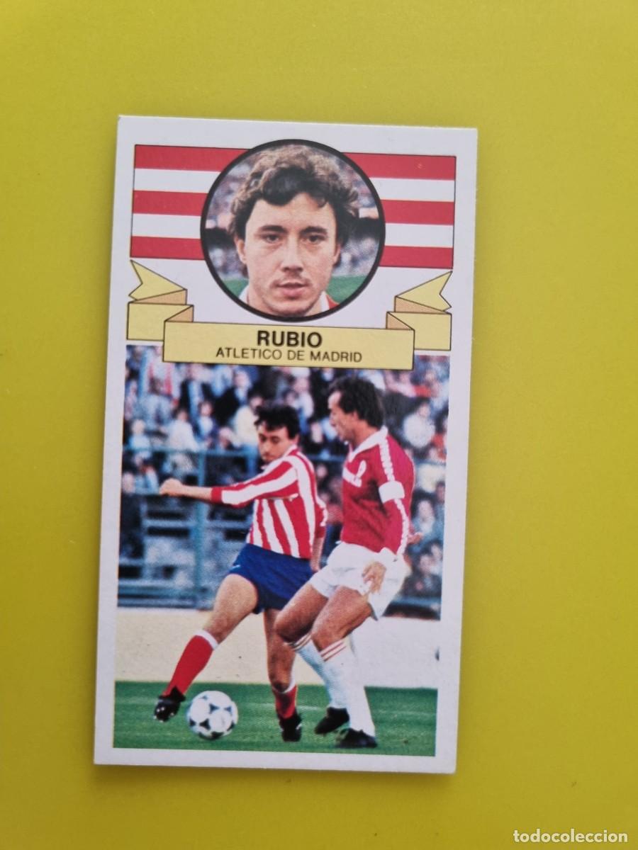 Cromos de f&uacute;tbol: CROMO LIGA ESTE 85 86 1985 1986 NUNCA PEGADO SIN PEGAR RUBIO ATL DE MADRID AR826