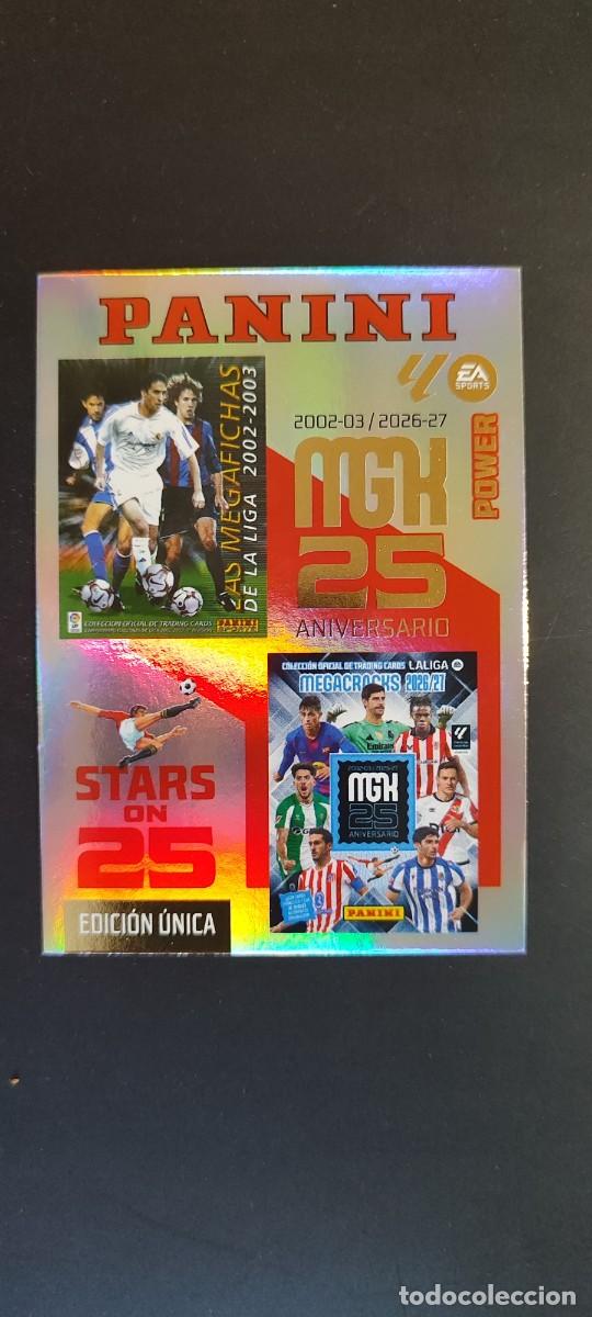 Cromos de f&uacute;tbol: MEGACRACKS 26/27 CARD STARS ON 25 EDICION UNICA # 424P PANINI