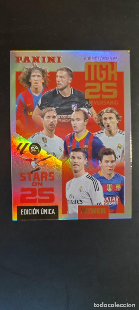 Cromos de f&uacute;tbol: MEGACRACKS 26/27 CARD STARS ON 25 EDICION UNICA # 425P PANINI