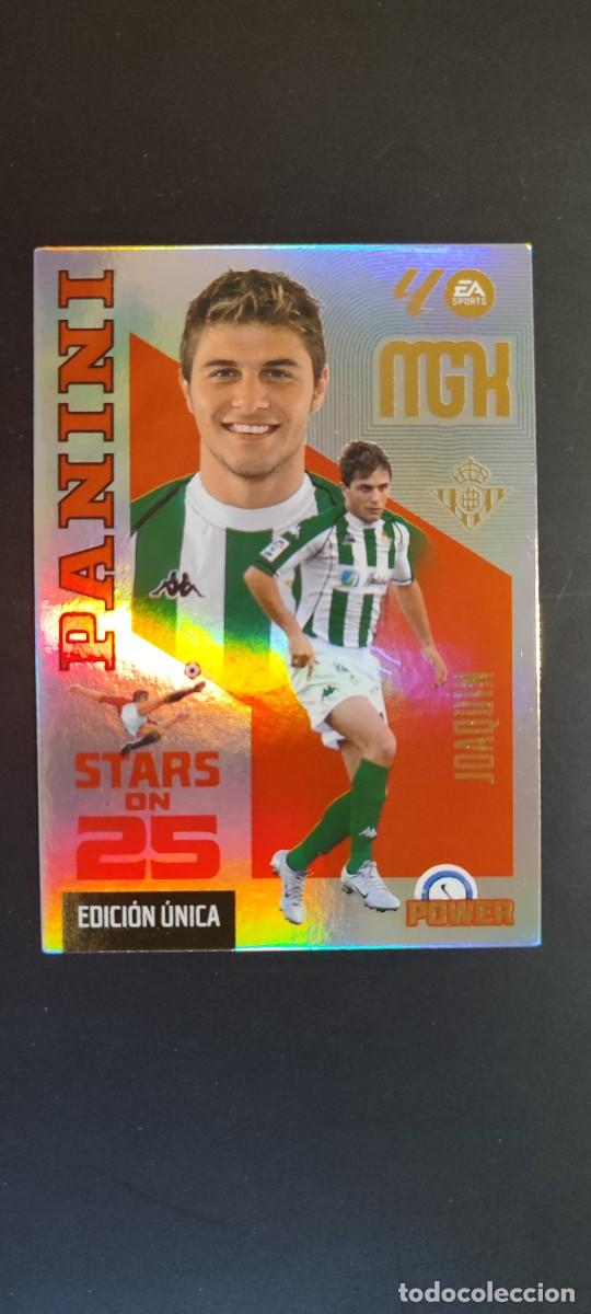 Cromos de f&uacute;tbol: MEGACRACKS 26/27 CARD POWER STARS ON 25 JOAQUIN REAL BETIS # 431P PANINI EDICION UNICA