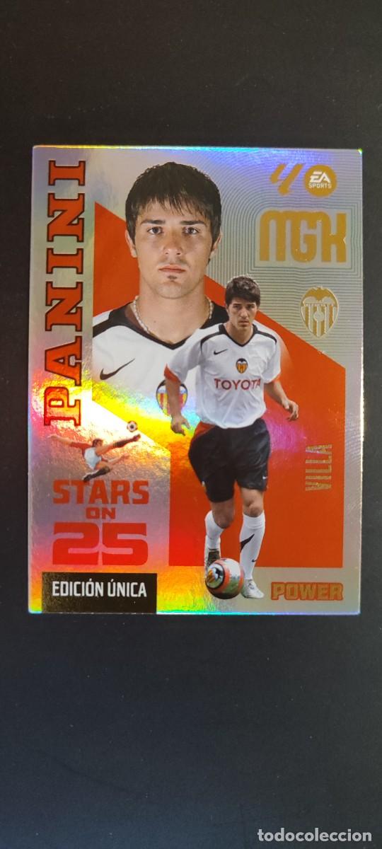 Cromos de f&uacute;tbol: MEGACRACKS 26/27 CARD POWER STARS ON 25 VILLA VALENCIA # 435P PANINI EDICION UNICA