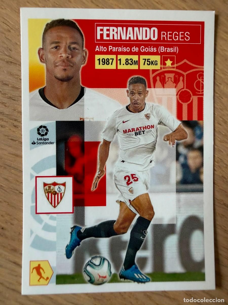 Cromos de Futebol: 10 FERNANDO SEVILLA 20 21 2020 2021 LIGA SANTANDER COLECCIONES ESTE SIN PEGAR STICKER