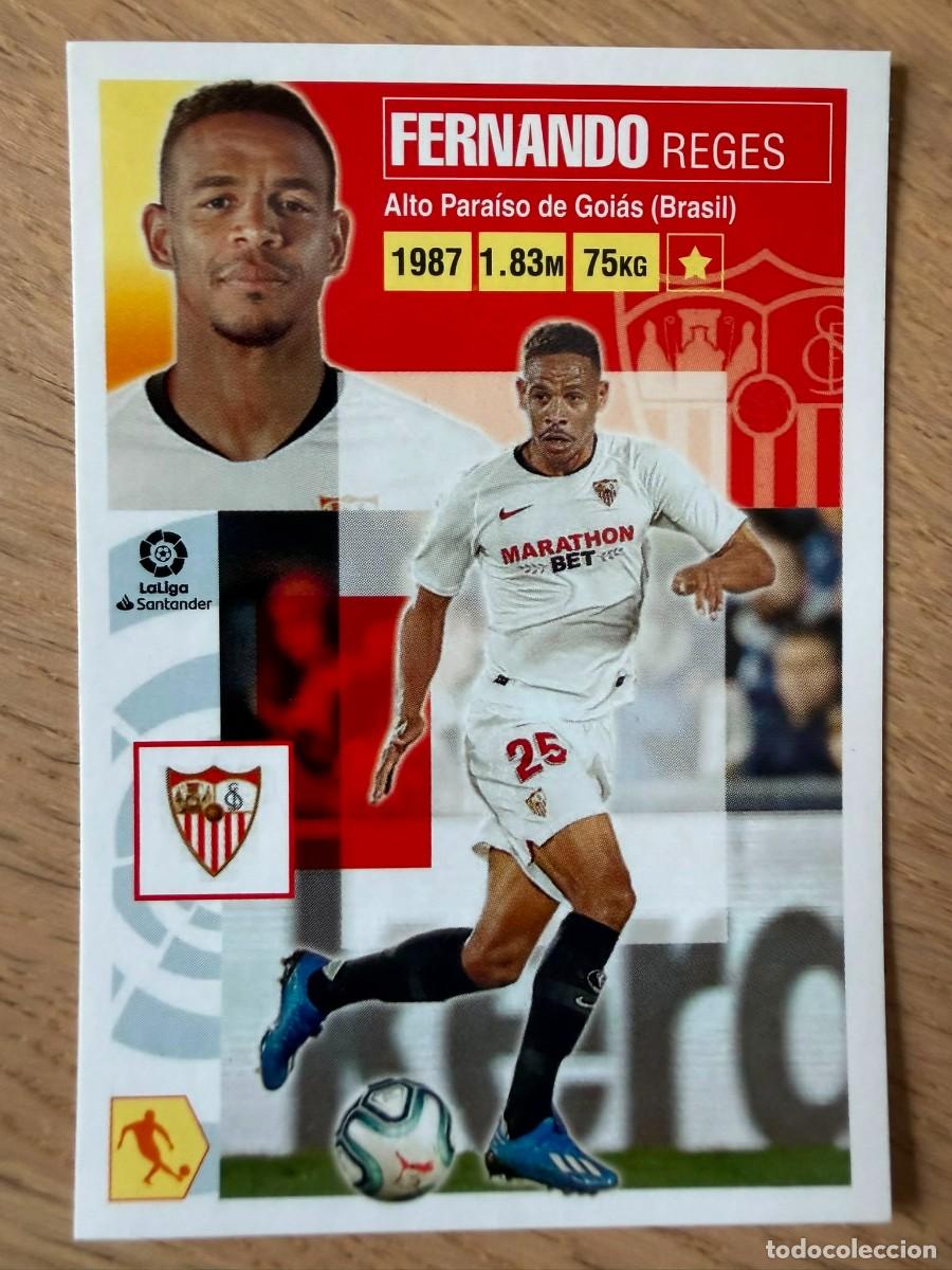 Cromos de Futebol: 10 FERNANDO SEVILLA 20 21 2020 2021 LIGA SANTANDER COLECCIONES ESTE SIN PEGAR STICKER