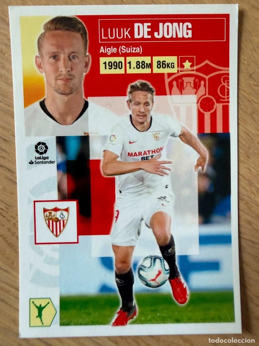 Cromos de Futebol: 17 LUUK DE JONG SEVILLA 20 21 2020 2021 LIGA SANTANDER COLECCIONES ESTE SIN PEGAR STICKER