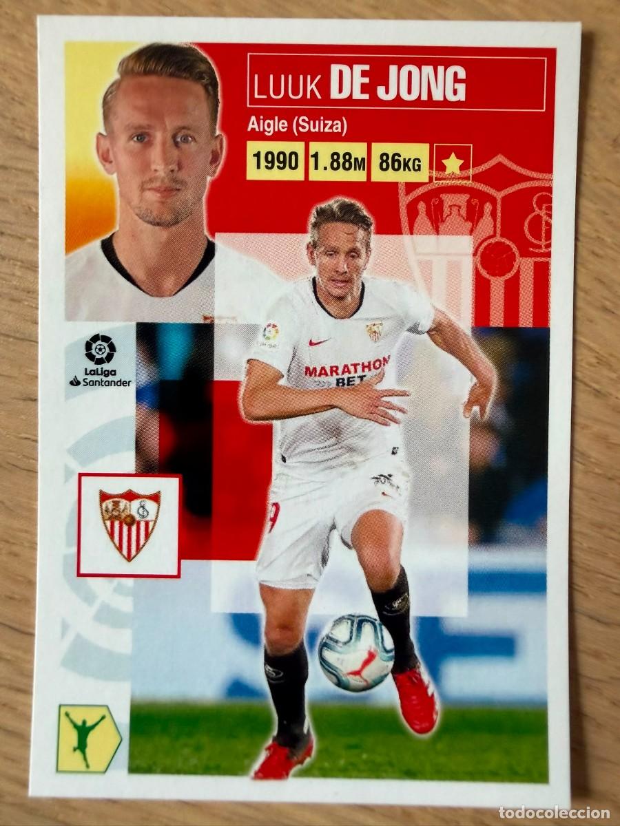 Cromos de Futebol: 17 LUUK DE JONG SEVILLA 20 21 2020 2021 LIGA SANTANDER COLECCIONES ESTE SIN PEGAR STICKER