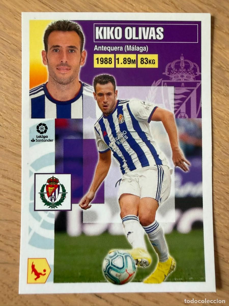 Football Stickers: 4B 4 B KIKO OLIVAS VALLADOLID 20 21 2020 2021 LIGA SANTANDER COLECCIONES ESTE SIN PEGAR STICKER