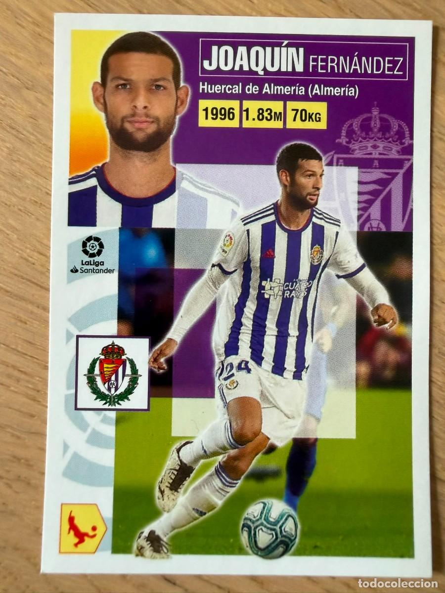 Football Stickers: 7 JOAQUIN VALLADOLID 20 21 2020 2021 LIGA SANTANDER COLECCIONES ESTE SIN PEGAR STICKER