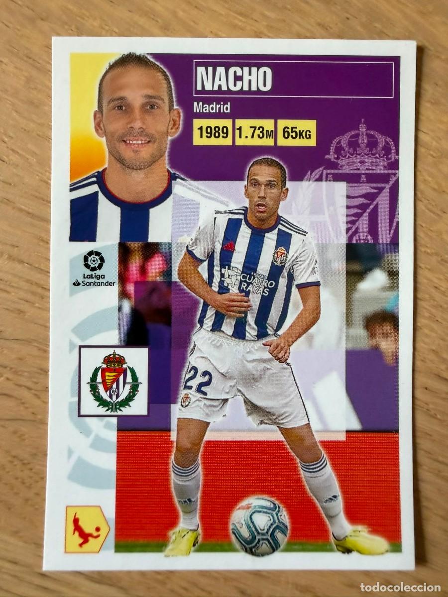 Football Stickers: 8 NACHO VALLADOLID 20 21 2020 2021 LIGA SANTANDER COLECCIONES ESTE SIN PEGAR STICKER