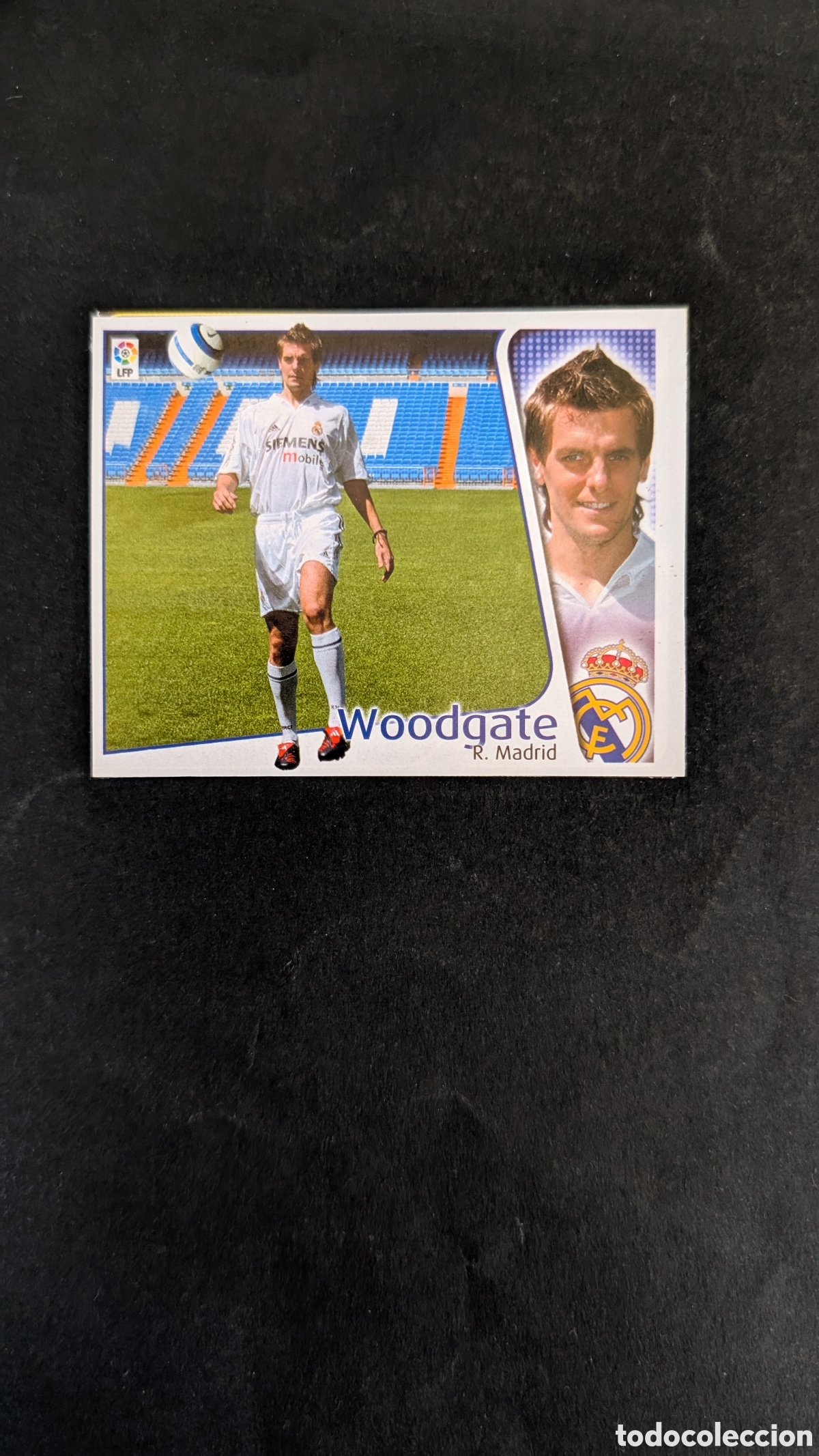 Football Stickers: WOODGATE REAL MADRID FICHAJE 38 LIGA ESTE 2004/05 04 05 RECORTADO