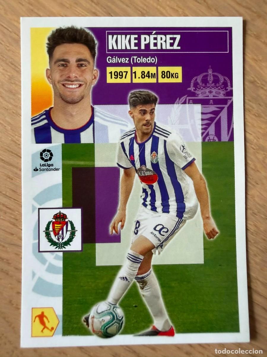 Football Stickers: 9B 9 B KIKE PEREZ VALLADOLID 20 21 2020 2021 LIGA SANTANDER COLECCIONES ESTE SIN PEGAR STICKER