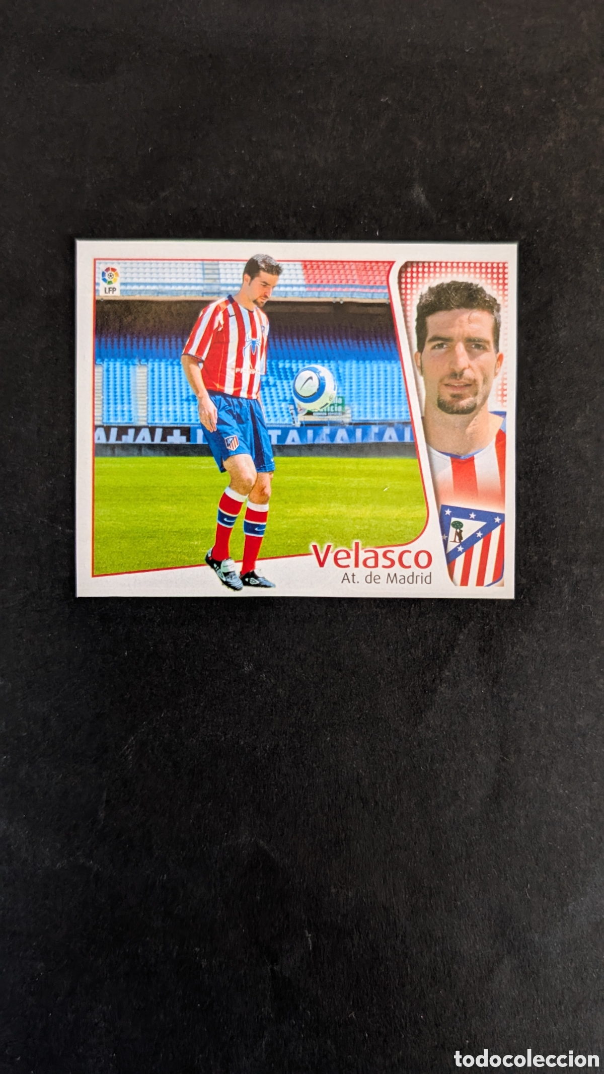 Football Stickers: VELASCO ATLETICO MADRID FICHAJE 39 LIGA ESTE 2004/05 04 05 RECORTADO