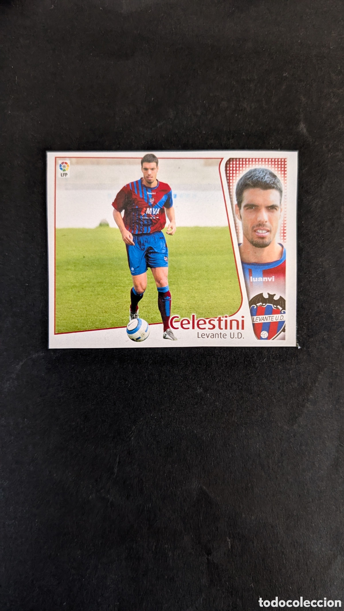 Football Stickers: CELESTINI LEVANTE FICHAJE 41 LIGA ESTE 2004/05 04 05 RECORTADO