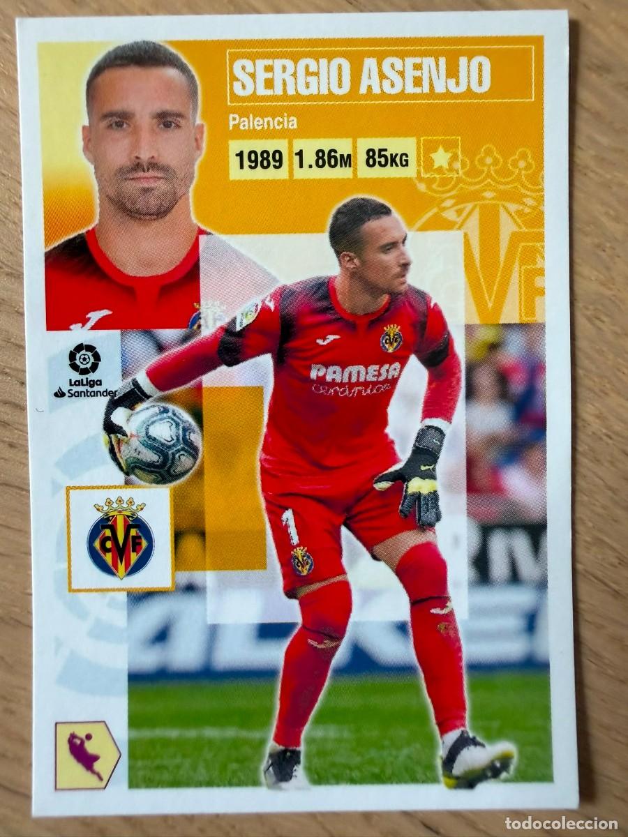 Football Stickers: 2 SERGIO ASENJO VILLARREAL 20 21 2020 2021 LIGA SANTANDER COLECCIONES ESTE SIN PEGAR STICKER