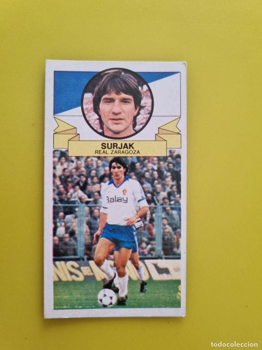 Cromos de f&uacute;tbol: CROMO LIGA ESTE 85 86 1985 1986 DESPEGADO SURJAK REAL ZARAGOZA AR826