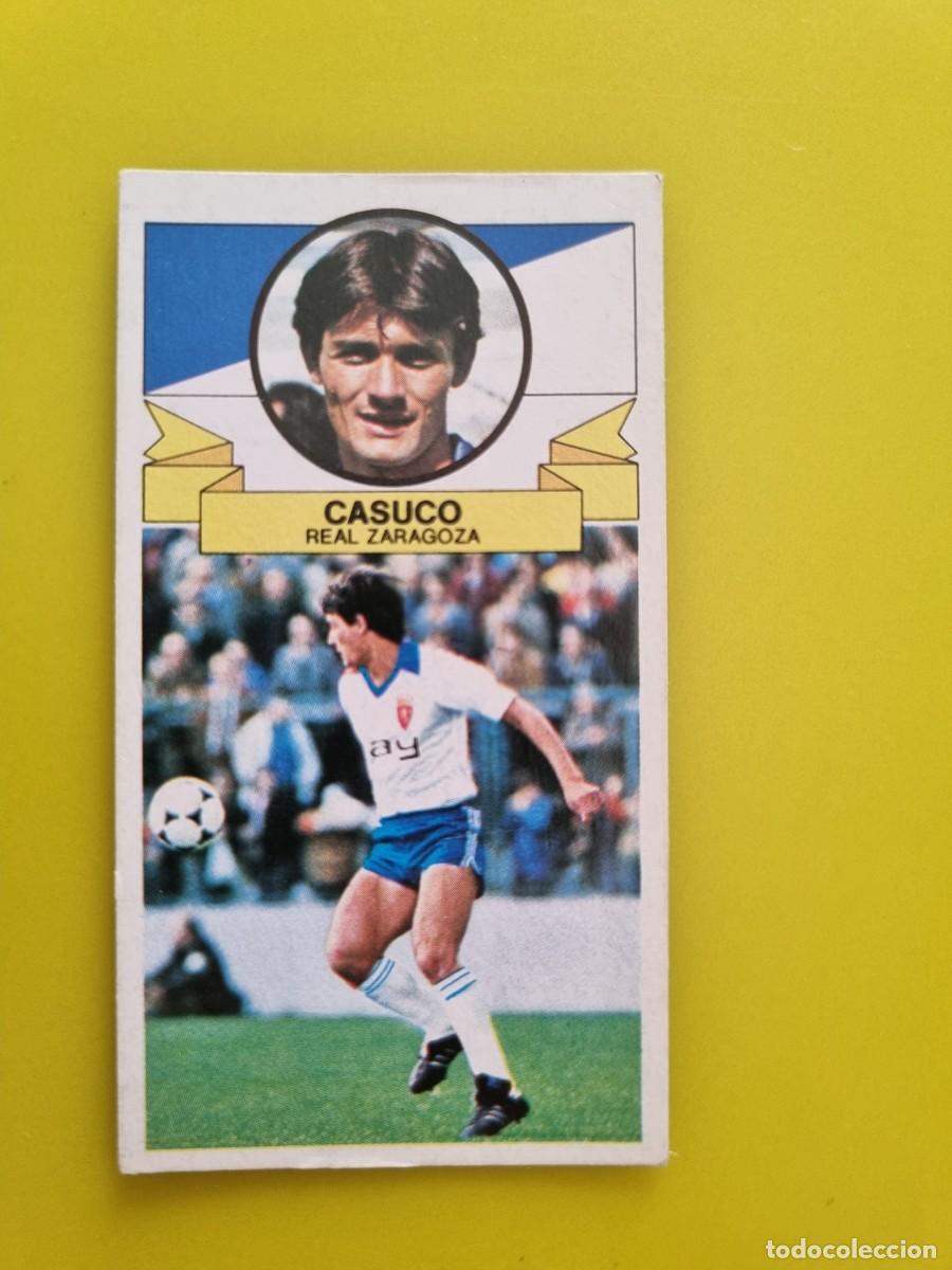 Cromos de f&uacute;tbol: CROMO LIGA ESTE 85 86 1985 1986 DESPEGADO CASUCO REAL ZARAGOZA AR826
