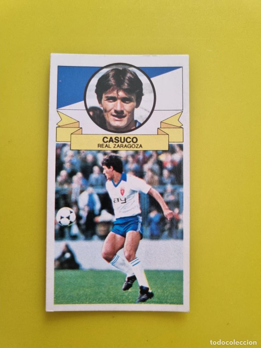 Cromos de f&uacute;tbol: CROMO LIGA ESTE 85 86 1985 1986 DESPEGADO CASUCO REAL ZARAGOZA AR826