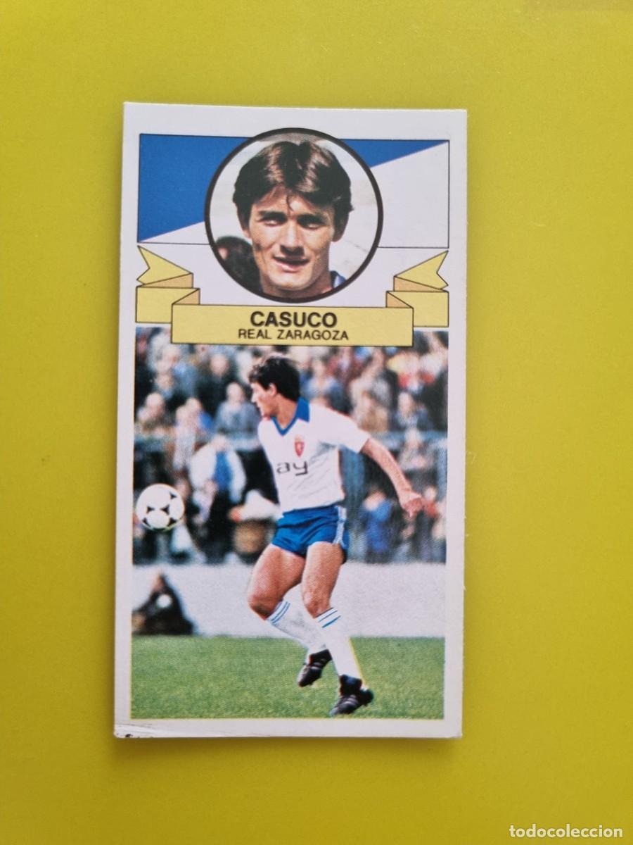 Cromos de f&uacute;tbol: CROMO LIGA ESTE 85 86 1985 1986 DESPEGADO CASUCO REAL ZARAGOZA AR826
