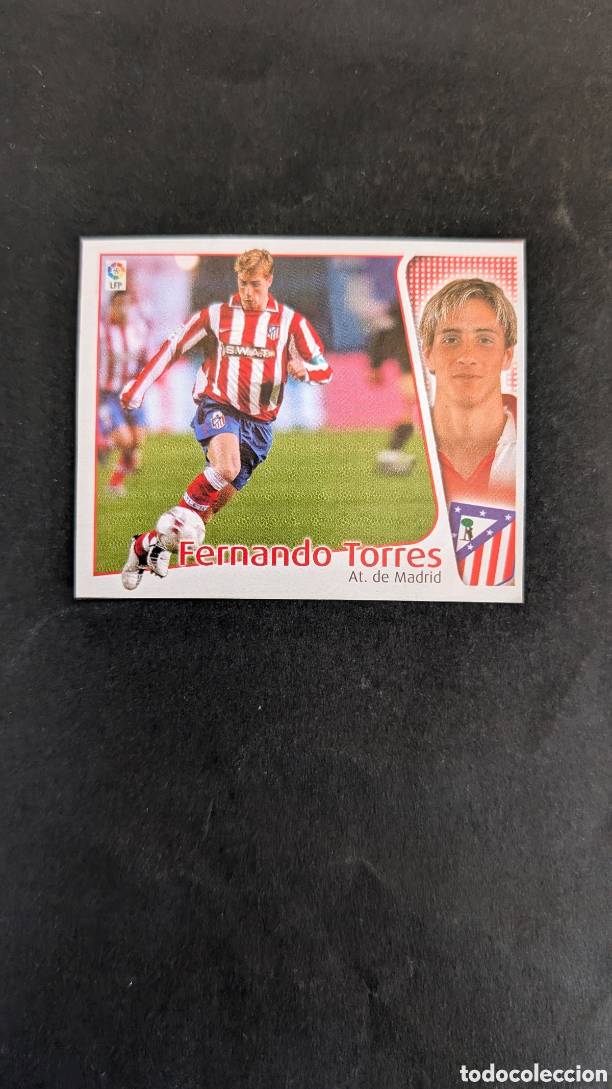 Cromos de f&uacute;tbol: FERNANDO TORRES ATL&Eacute;TICO MADRID LIGA ESTE 2004/05 04 05 RECORTADO