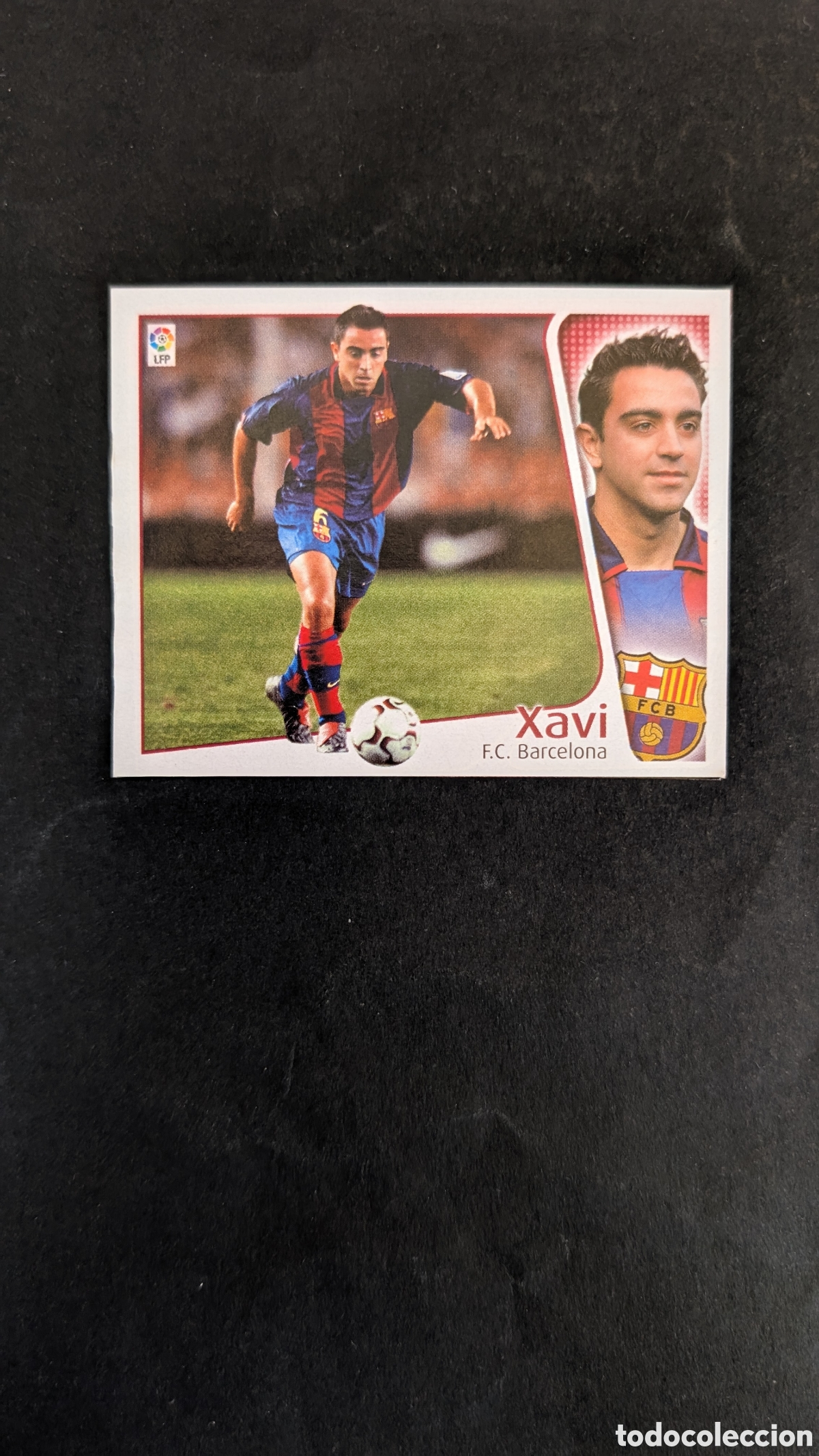 Cromos de f&uacute;tbol: XAVI BARCELONA LIGA ESTE 2004/05 04 05 RECORTADO