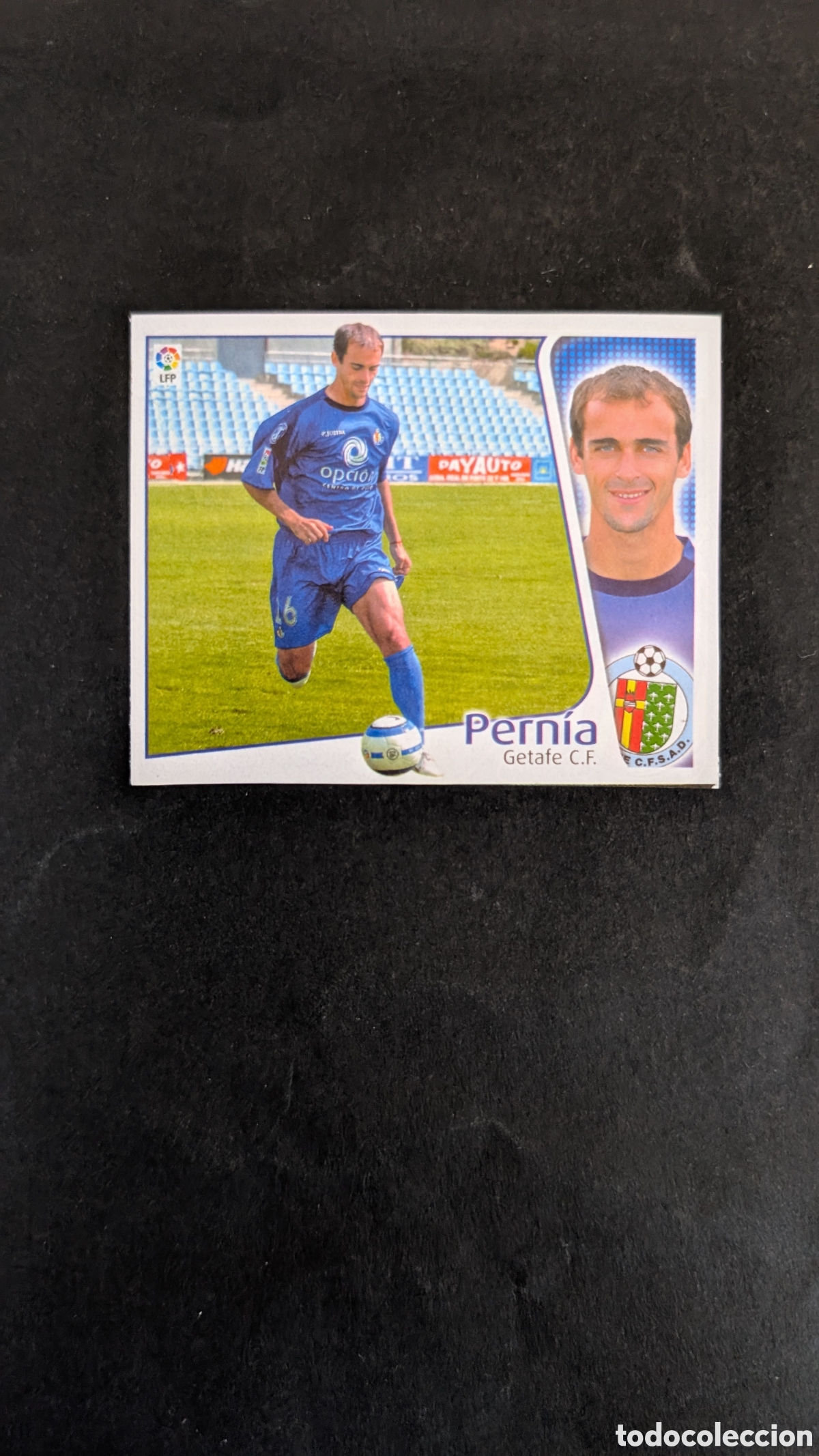 Cromos de f&uacute;tbol: PERNIA GETAFE LIGA ESTE 2004/05 04 05 RECORTADO