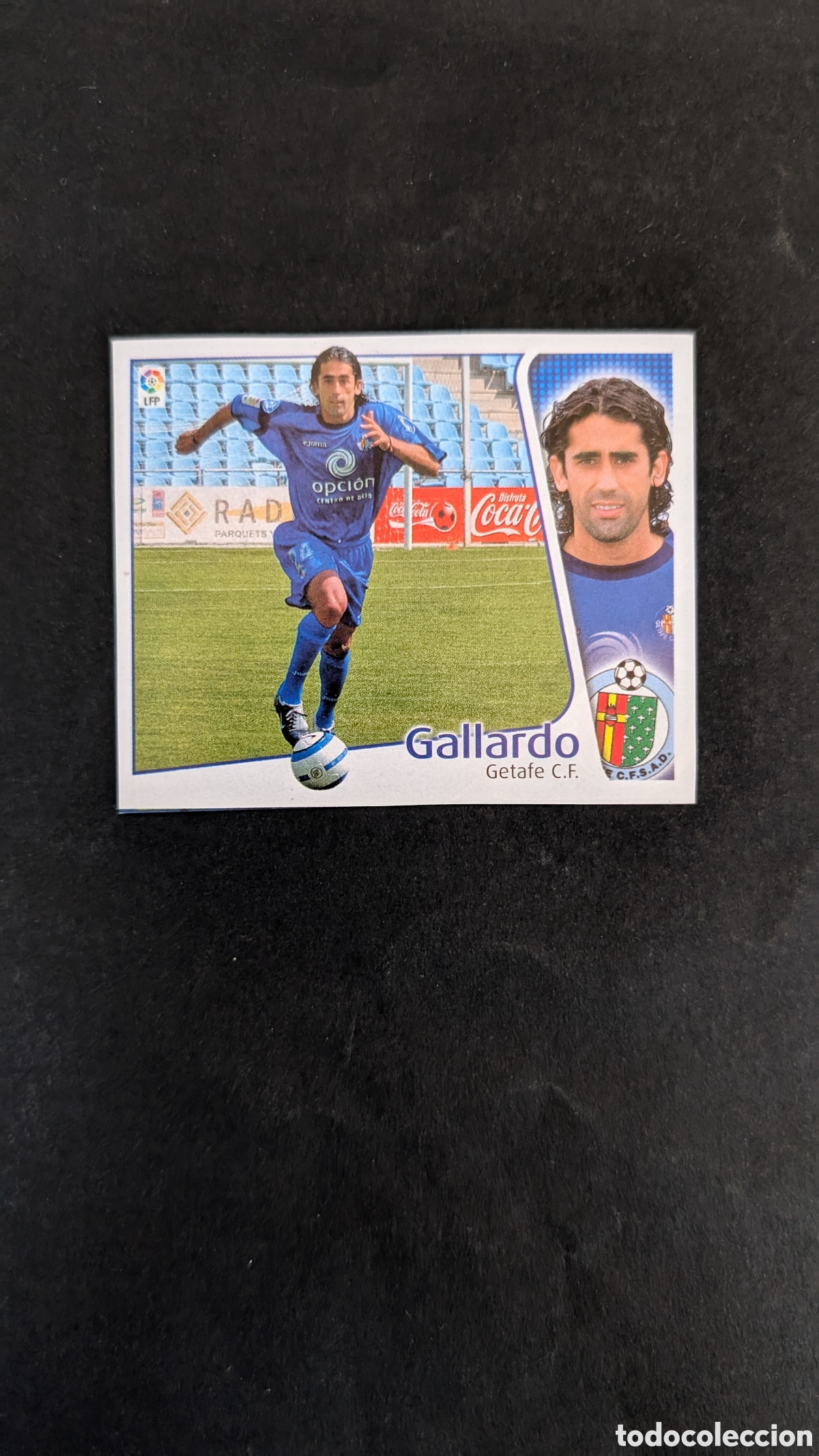Cromos de f&uacute;tbol: GALLARDO GETAFE LIGA ESTE 2004/05 04 05 RECORTADO