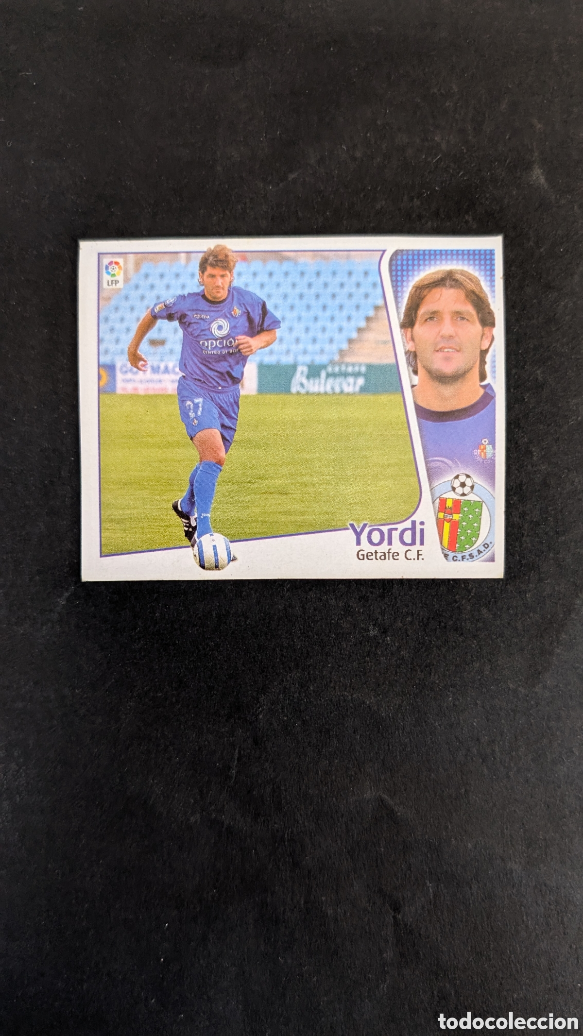 Cromos de f&uacute;tbol: YORDI GETAFE LIGA ESTE 2004/05 04 05 RECORTADO