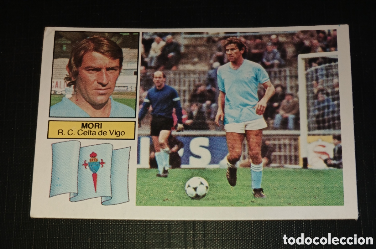 Cromos de f&uacute;tbol: Cromo Mori R.C. Celta de Vigo Ed. Este Liga 1982 1983 82-83 Sin pegar, nunca pegado