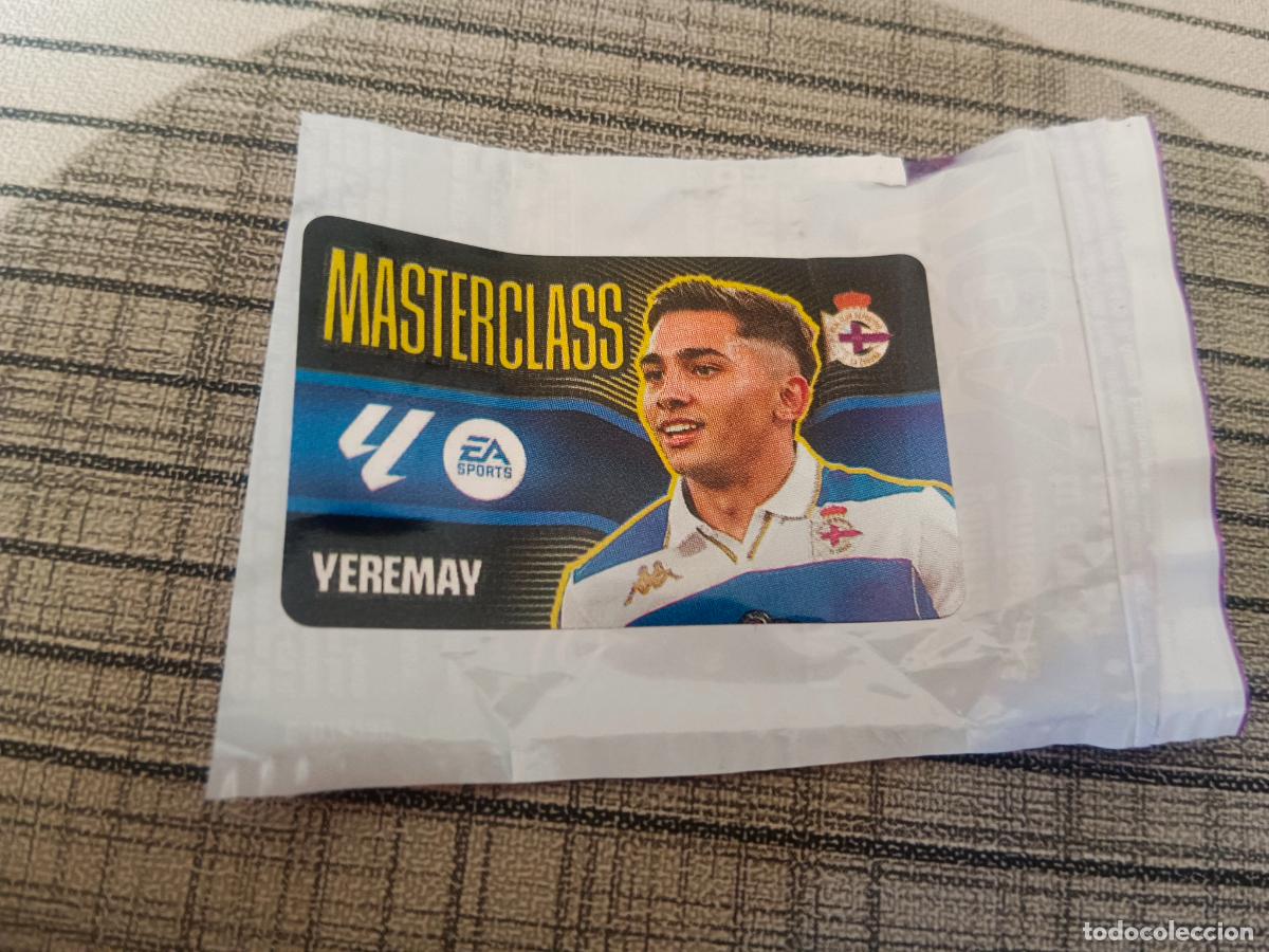 Cromos de Futebol: TEMPORADA 2026 2027 26 27 CHICLE MASTERCLASS YEREMAY DEPORTIVO DE LA CORU&Ntilde;A ESTE