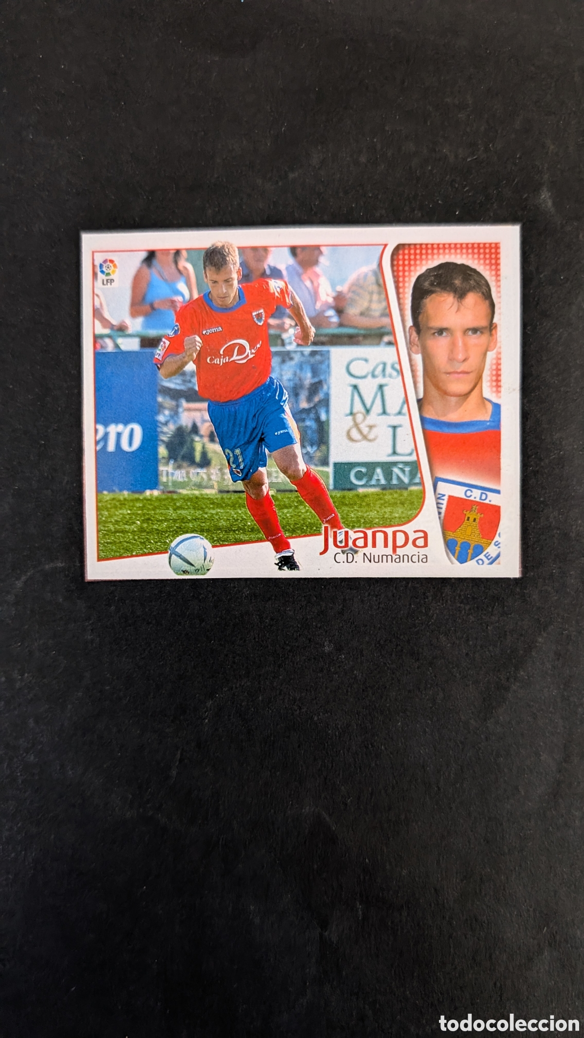 Cromos de Futebol: JUANPA NUMANCIA LIGA ESTE 2004/05 04 05 RECORTADO
