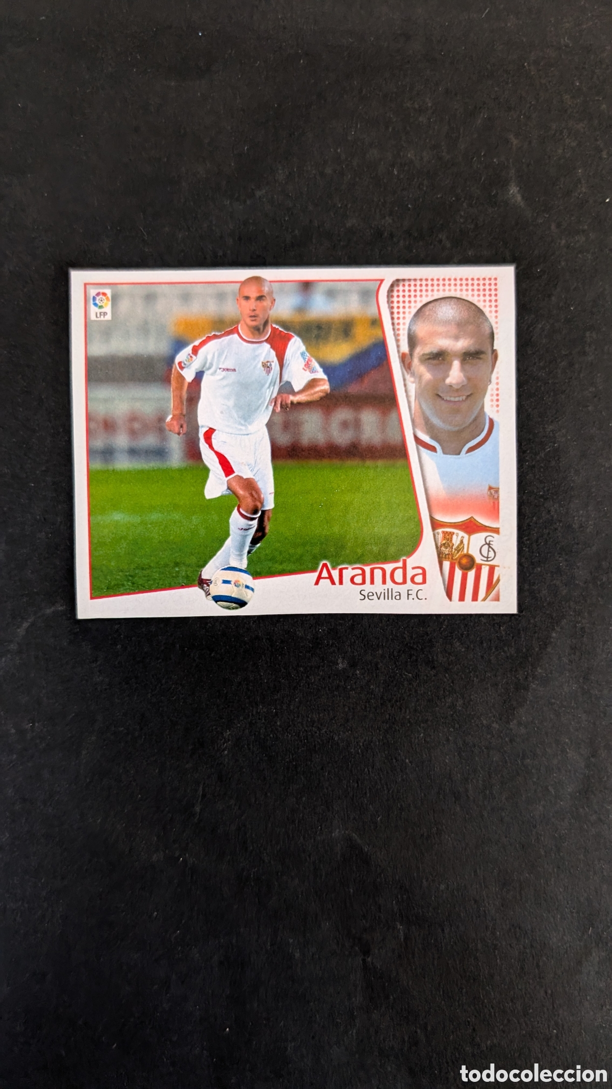 Football Stickers: ARANDA SEVILLA LIGA ESTE 2004/05 04 05 RECORTADO