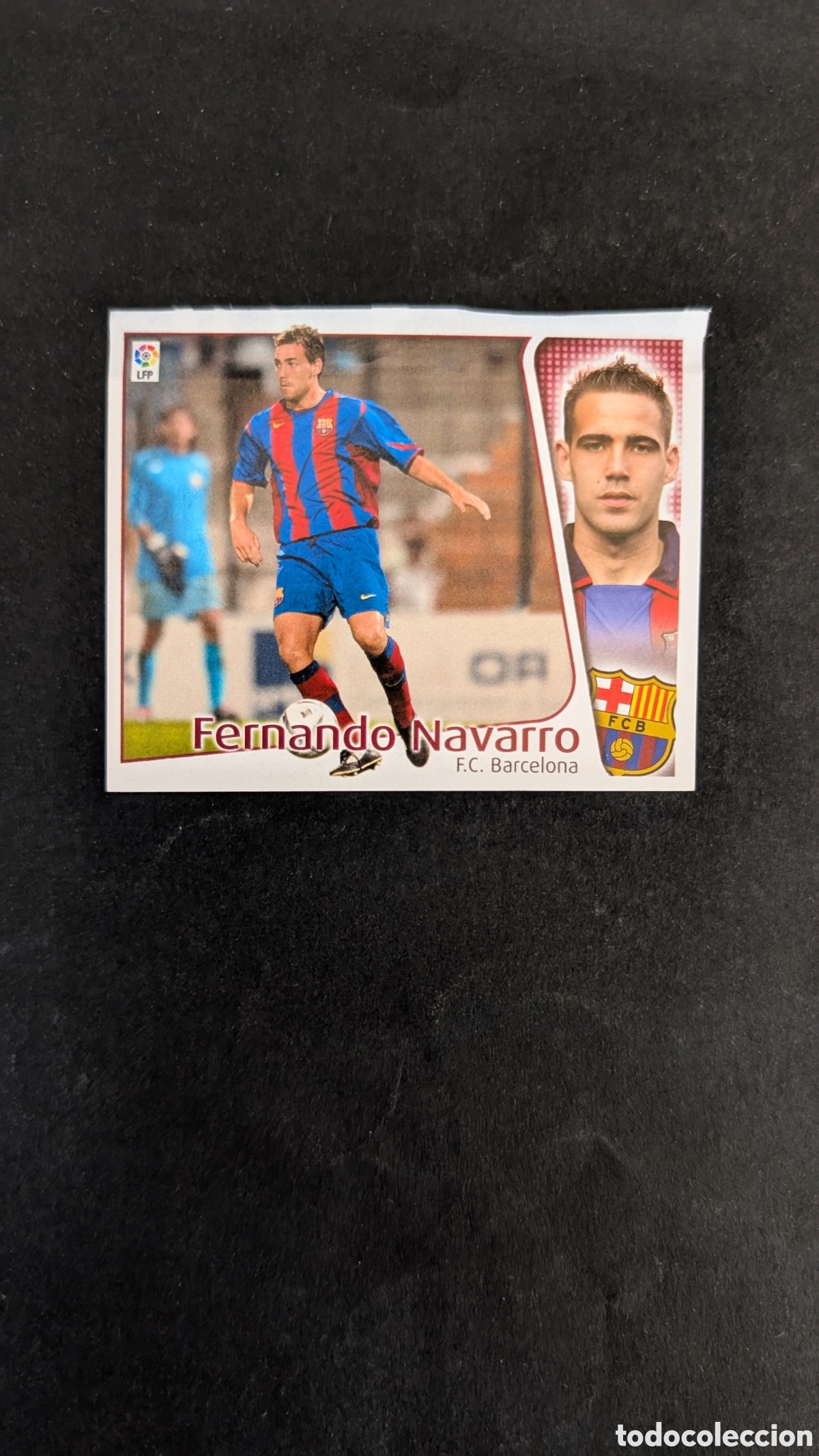 Cromos de f&uacute;tbol: FERNANDO NAVARRO BARCELONA LIGA ESTE 2004/05 04 05 VENTANILLA