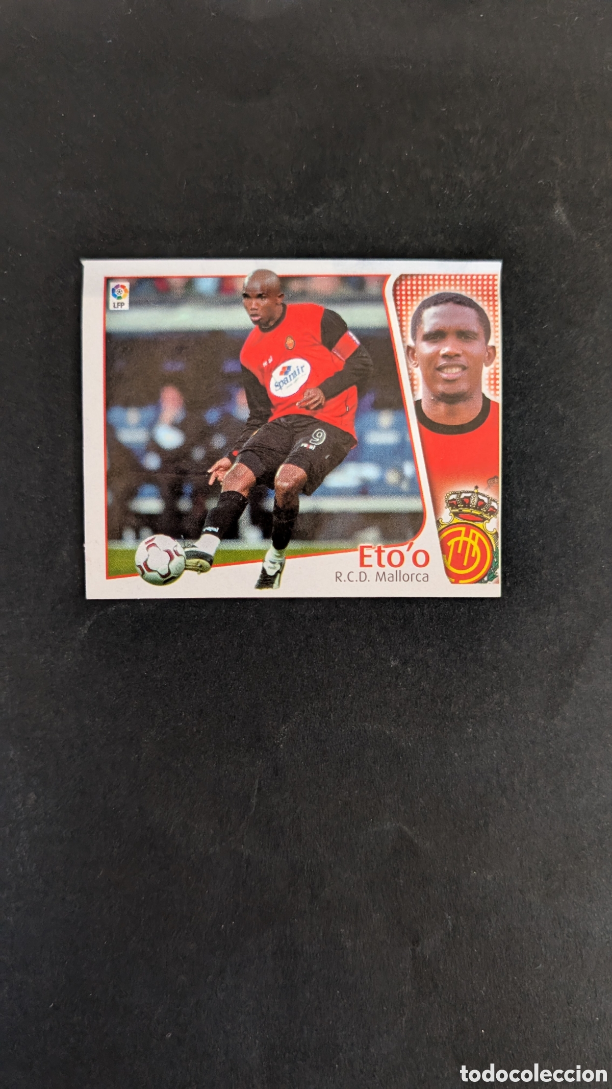 Cromos de f&uacute;tbol: ETOO ETO'O MALLORCA BAJA LIGA ESTE 2004/05 04 05 VENTANILLA