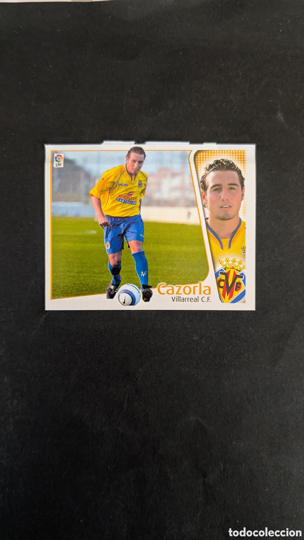 Cromos de f&uacute;tbol: CAZORLA VILLARREAL LIGA ESTE 2004/05 04 05 VENTANILLA
