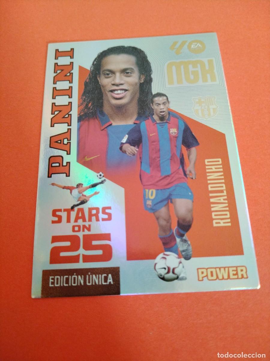 Fu&szlig;ball-Sticker: MEGACRACKS 2026 2027 STARS ON 25 - 436P RONALDINHO