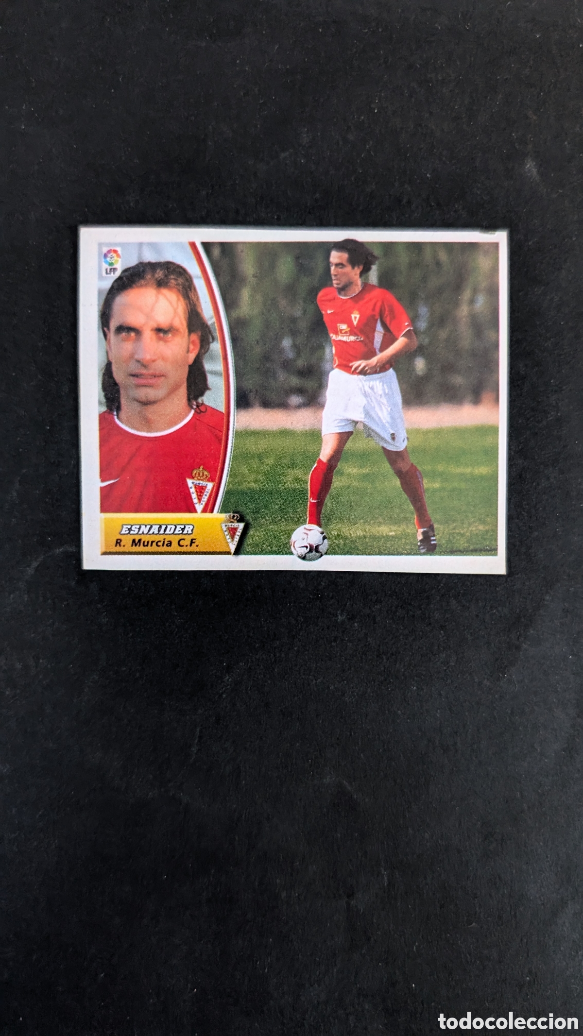 Fu&szlig;ball-Sticker: ESNAIDER MURCIA FICHAJE 30 LIGA ESTE 2003/04 03 04 RECORTADO