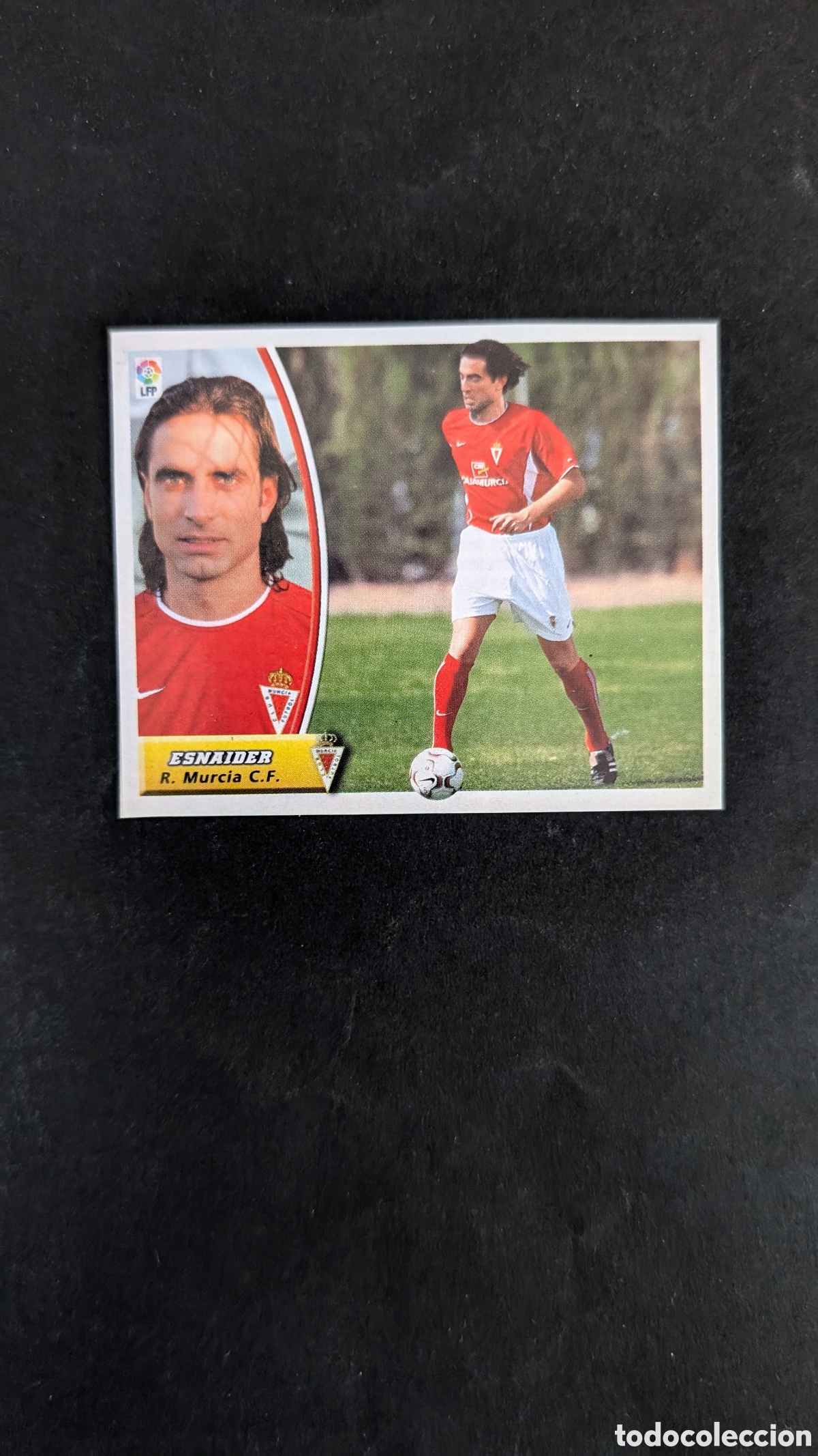 Cromos de f&uacute;tbol: ESNAIDER MURCIA FICHAJE 30 LIGA ESTE 2003/04 03 04 RECORTADO