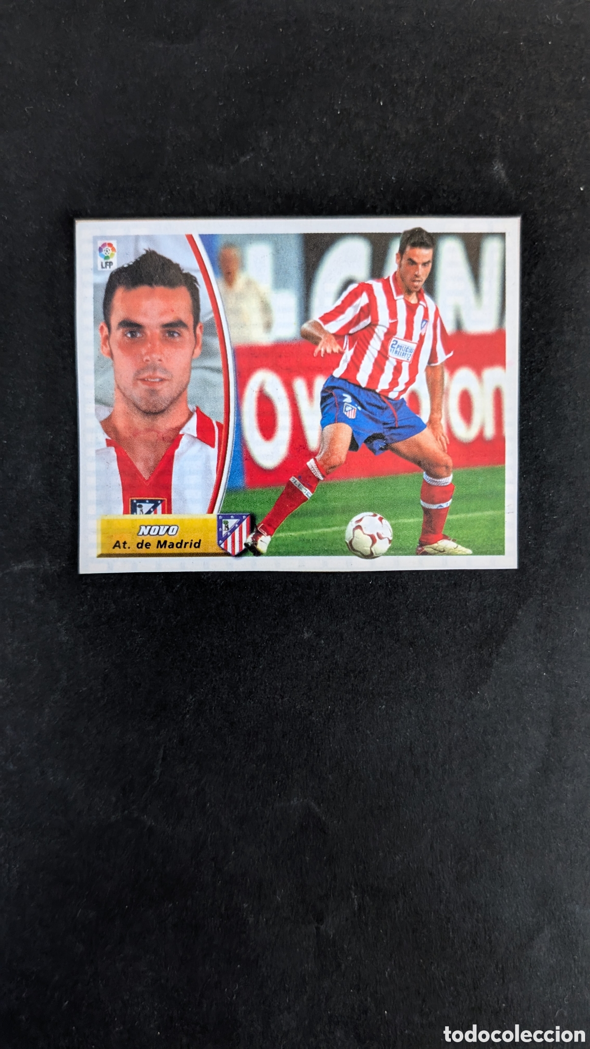 Cromos de f&uacute;tbol: NOVO ATL&Eacute;TICO MADRID FICHAJE 35 LIGA ESTE 2003/04 03 04 RECORTADO