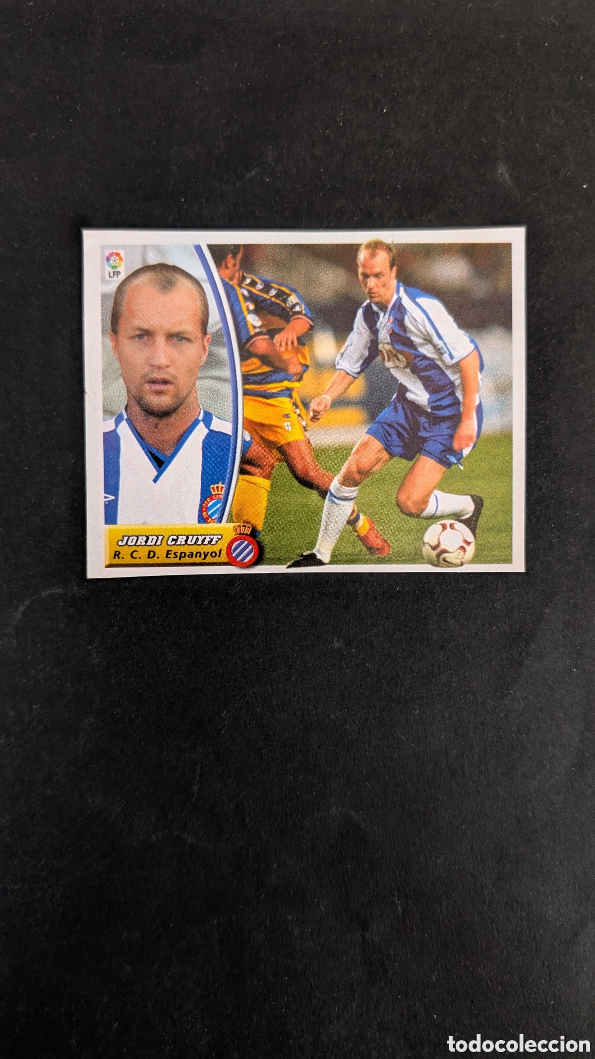 Cromos de f&uacute;tbol: JORDI CRUYFF ESPANYOL FICHAJE 36 LIGA ESTE 2003/04 03 04 RECORTADO