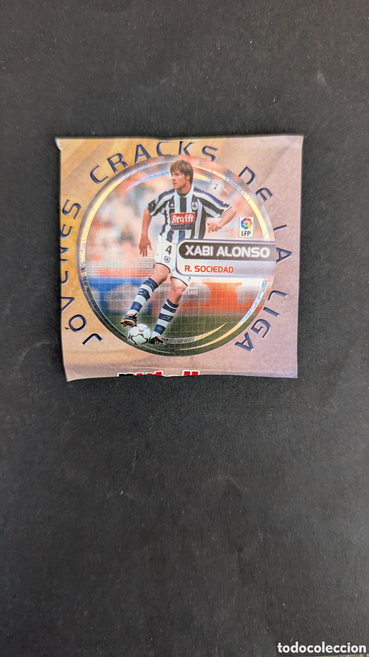 Cromos de f&uacute;tbol: XABI ALONSO REAL SOCIEDAD NUTELLA J&Oacute;VENES CRACKS LIGA ESTE 2003/04 03 04 RECORTADO