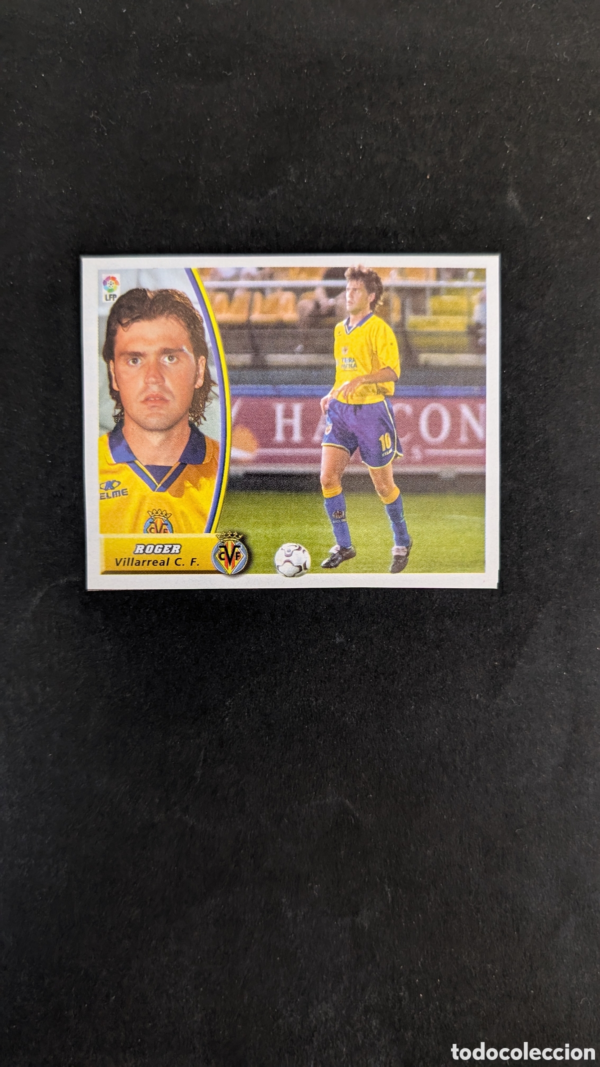 Cromos de f&uacute;tbol: ROGER VILLARREAL COLOCA LIGA ESTE 2003/04 03 04 RECORTADO