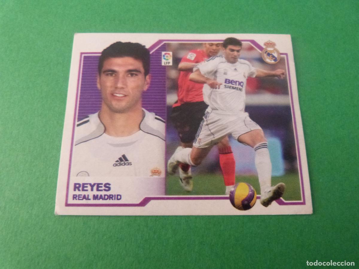 Cromos de f&uacute;tbol: CROMO FUTBOL REYES REAL MADRID C.F. SIN PEGAR LIGA ESTE 2007-2008/07-08
